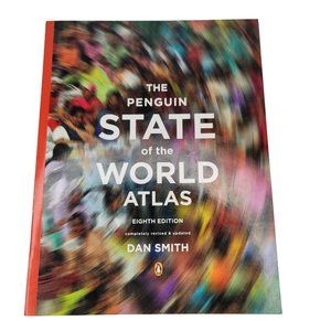 🌼 3/$15 THE PENGUIN STATE OF THE WORLD ATLAS by Dan Smith Paperback Book